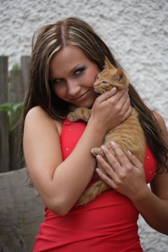 Mischa in Teen Dreams set 
