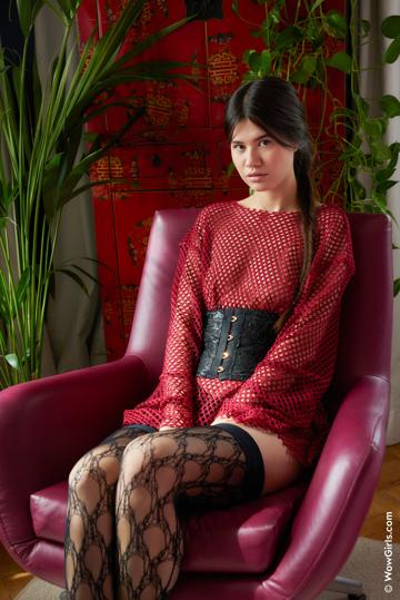 Evelin Elle in Wow Girls set Garden Of Love