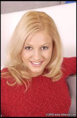 Bunny Blond in 1 by Day set Bunny and her kinky stockings